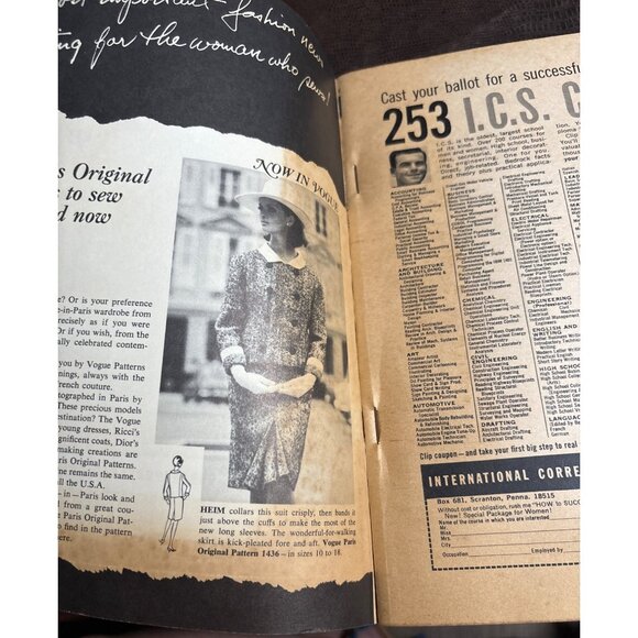 Todays Woman Sewing Simplified Book 1960s Vintage Dressmaking Guide Sewing Tips - Picture 12 of 12